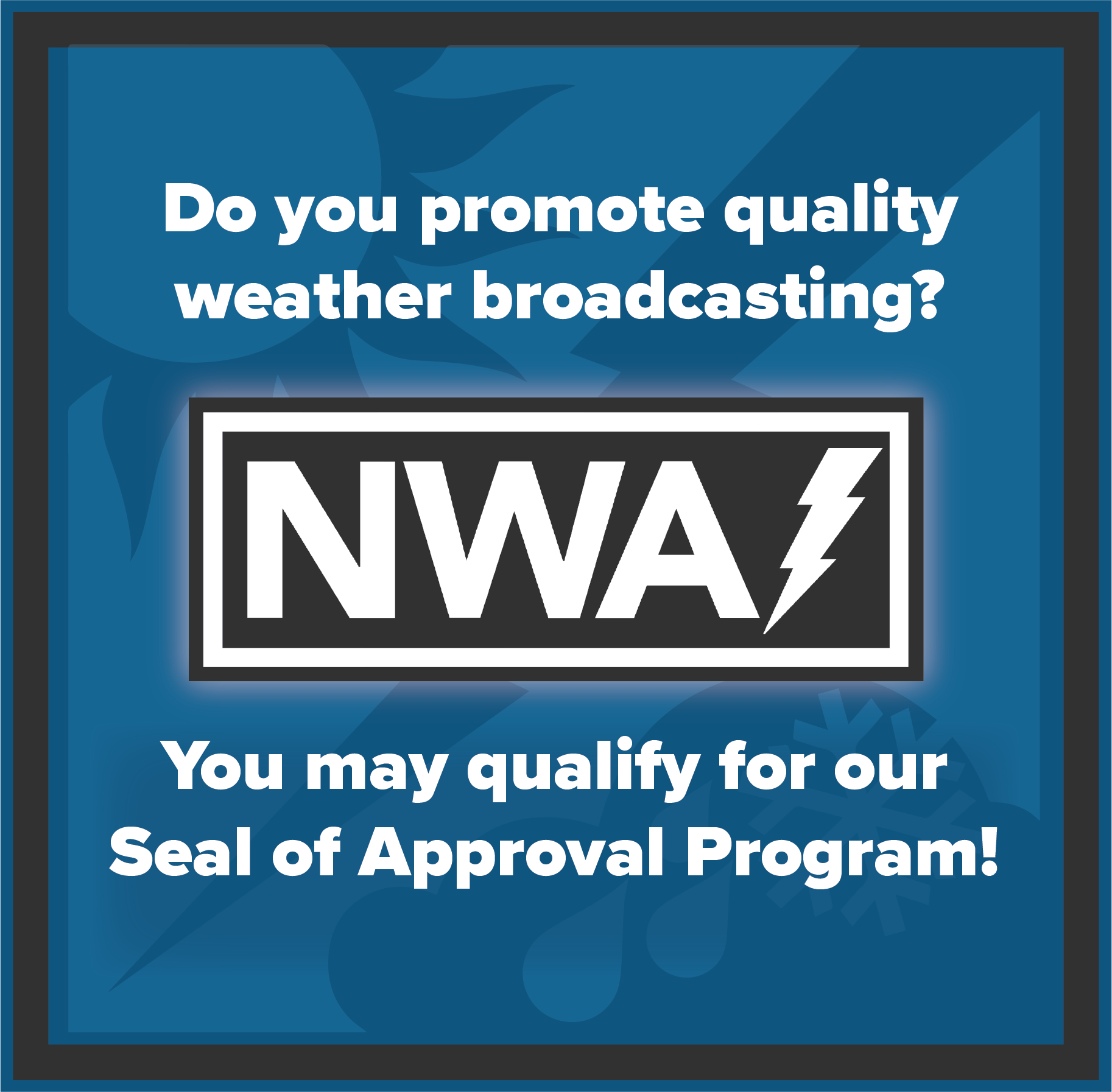 Seal Promotional Graphic