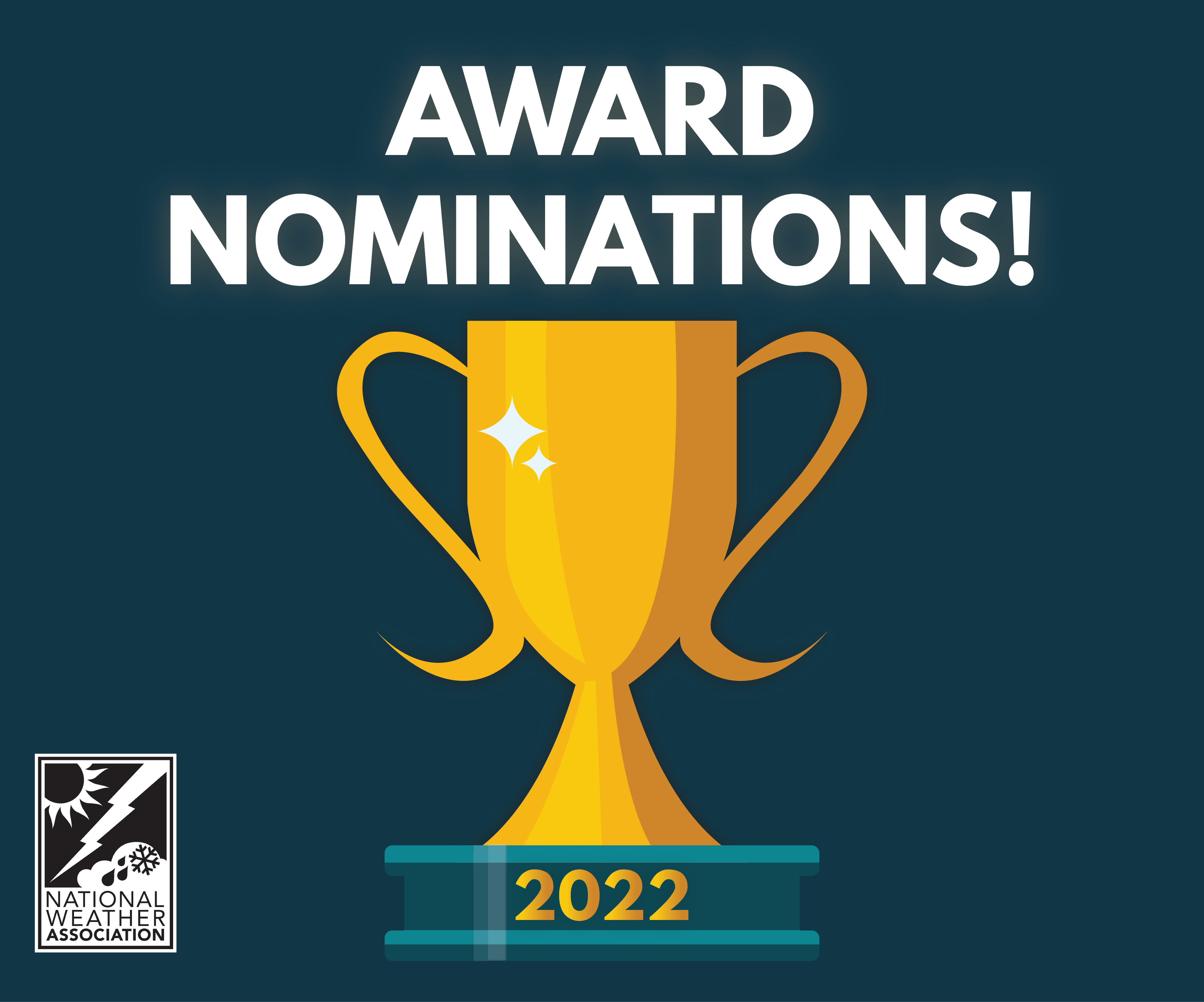 A graphic promoting NWA Award Nominations for 2022. 