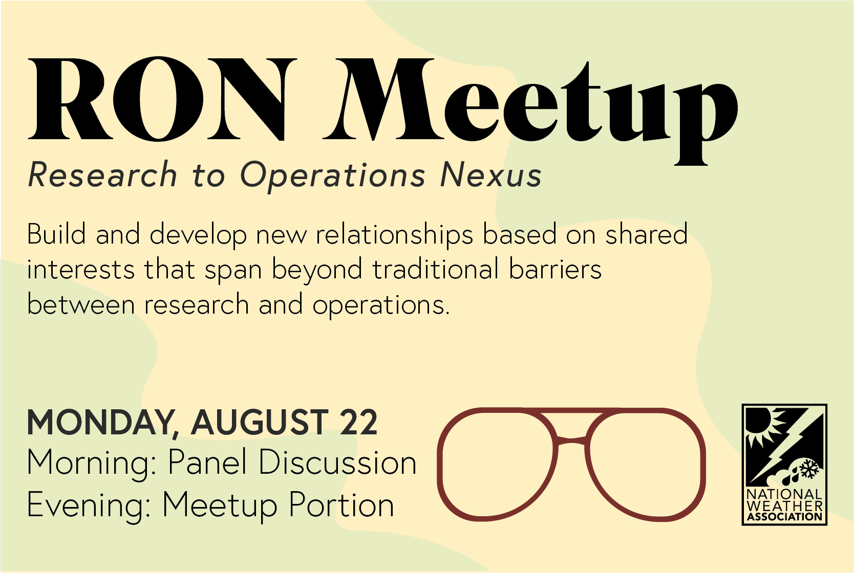 RON Meetup will be held Monday August 22. 