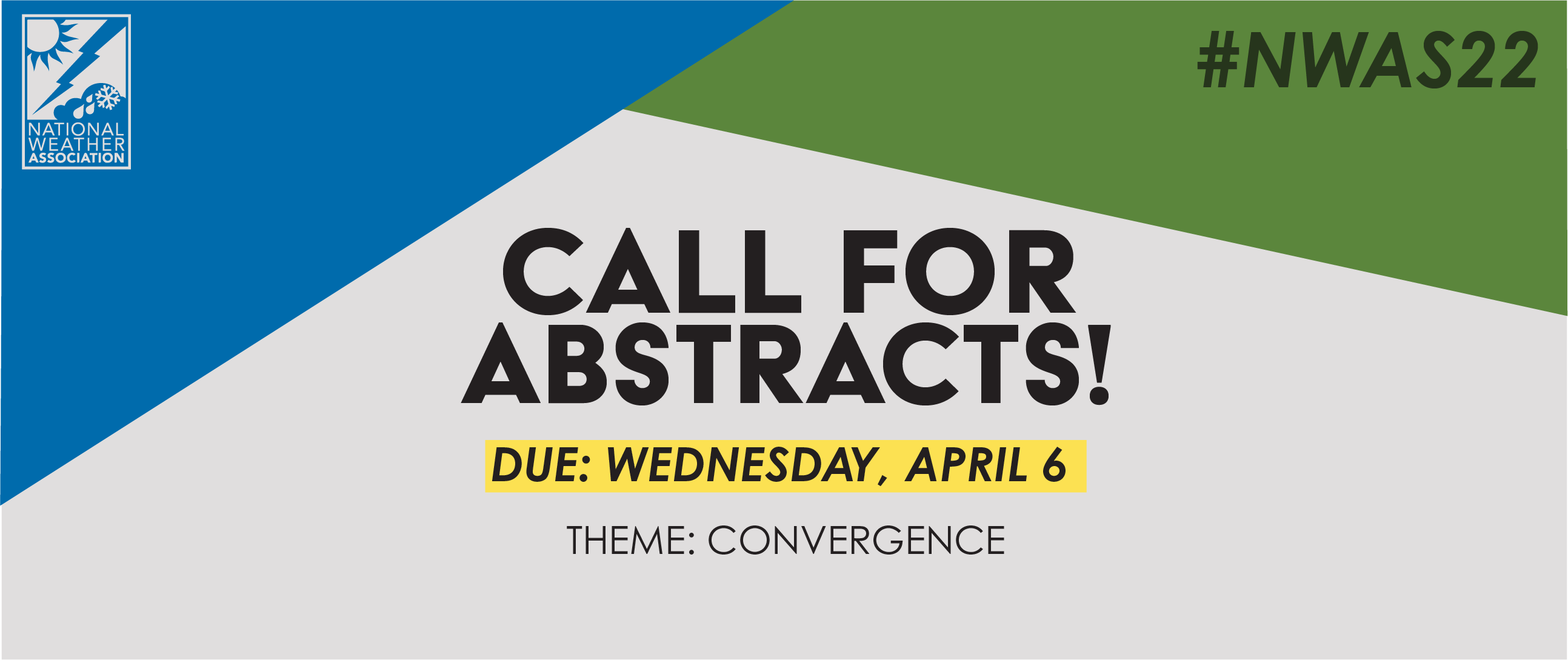 Call for Abstracts Open! Theme: Convergence. Deadline: Wednesday, April 6, 2022. 