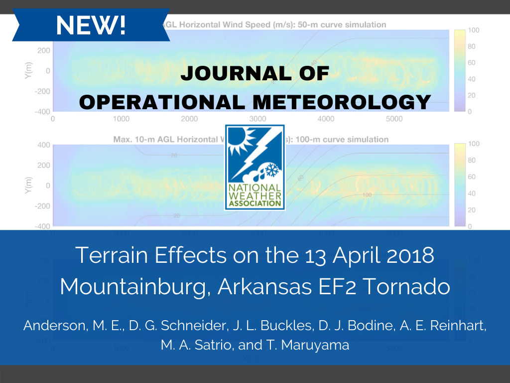 Terrain Effects on the 13 April 2018 Mountainburg, Arkansas EF2 Tornado