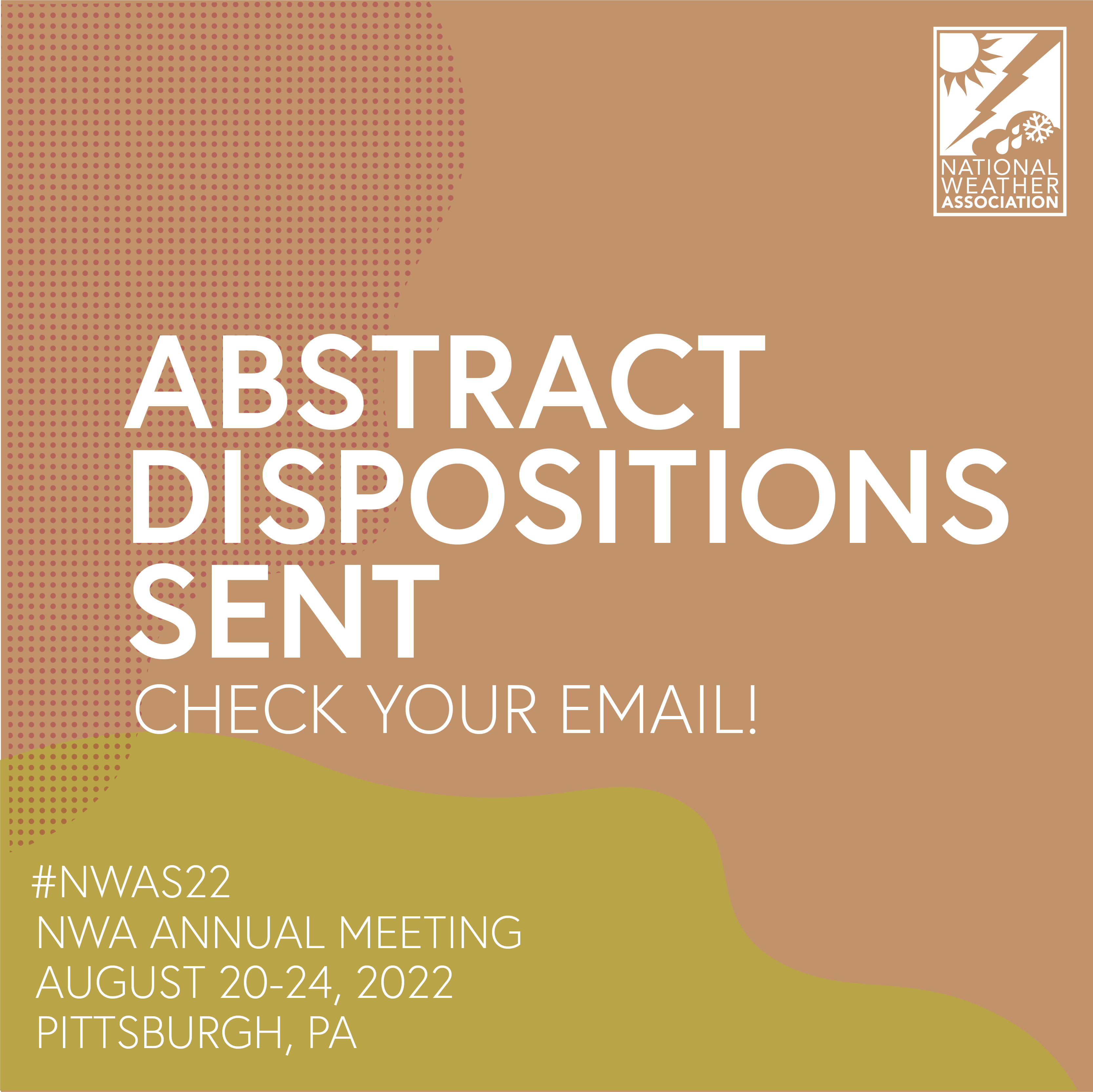 Dispositions sent out. Check your email.