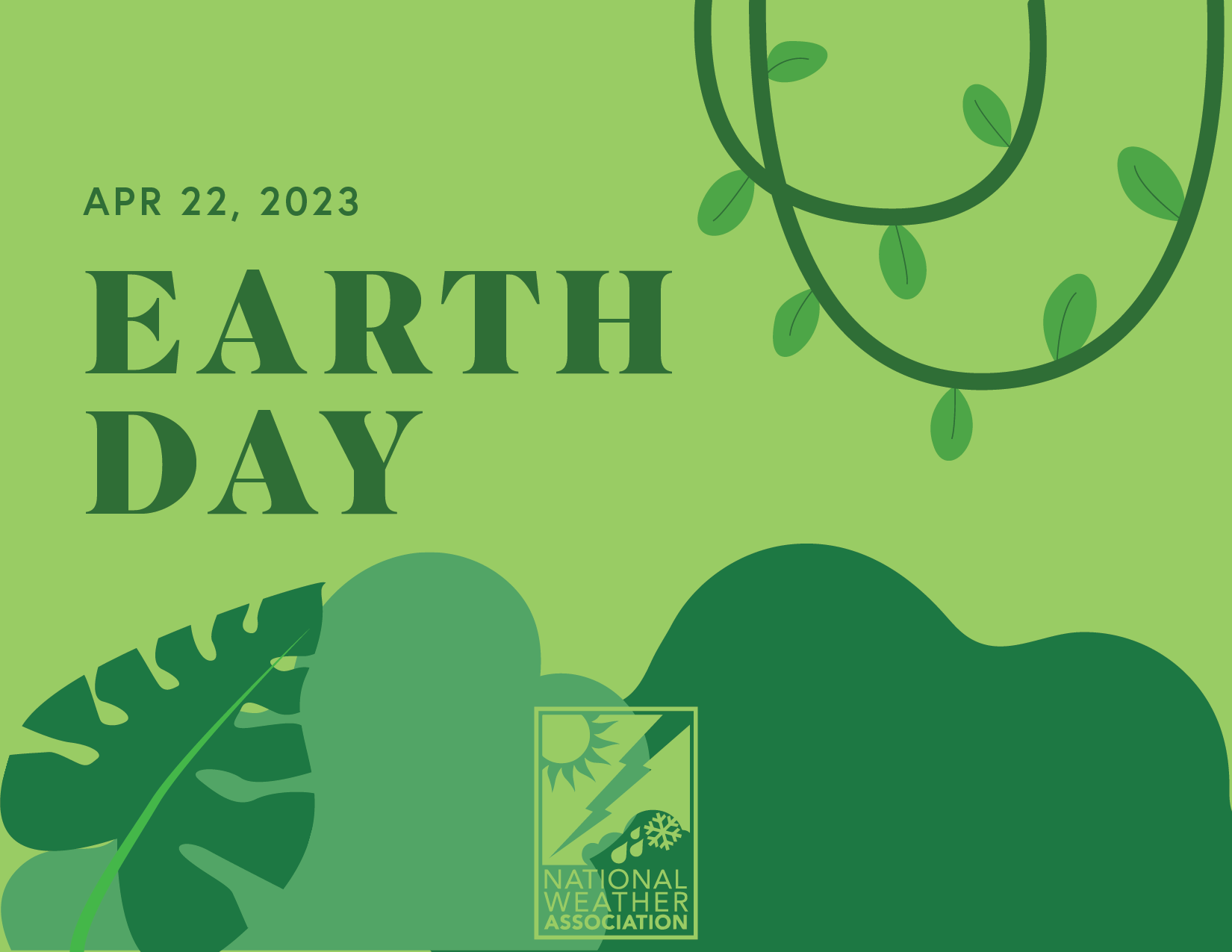 April 22 2023 is Earth Day Graphic.