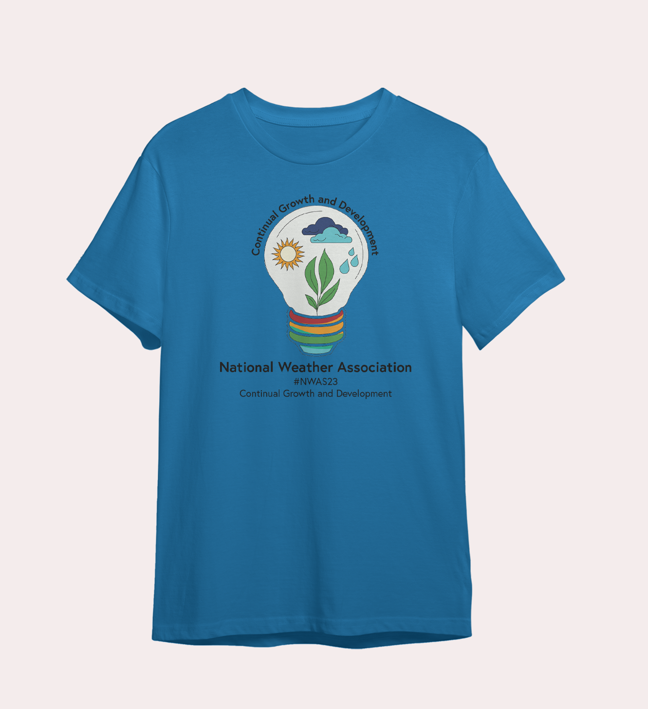 Tshirt with the 2023 NWA Annual Meeting logo and theme. 