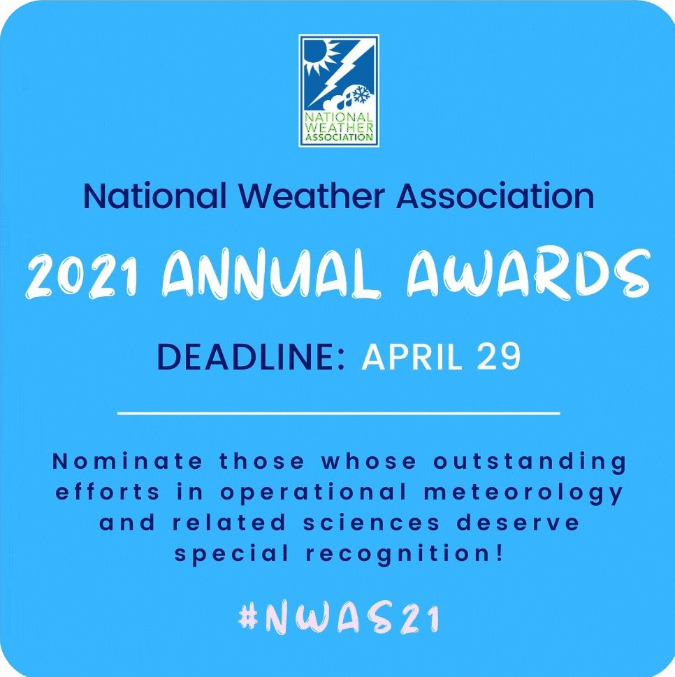 NWA 2021 Annual Awards Nomination Deadline April 29