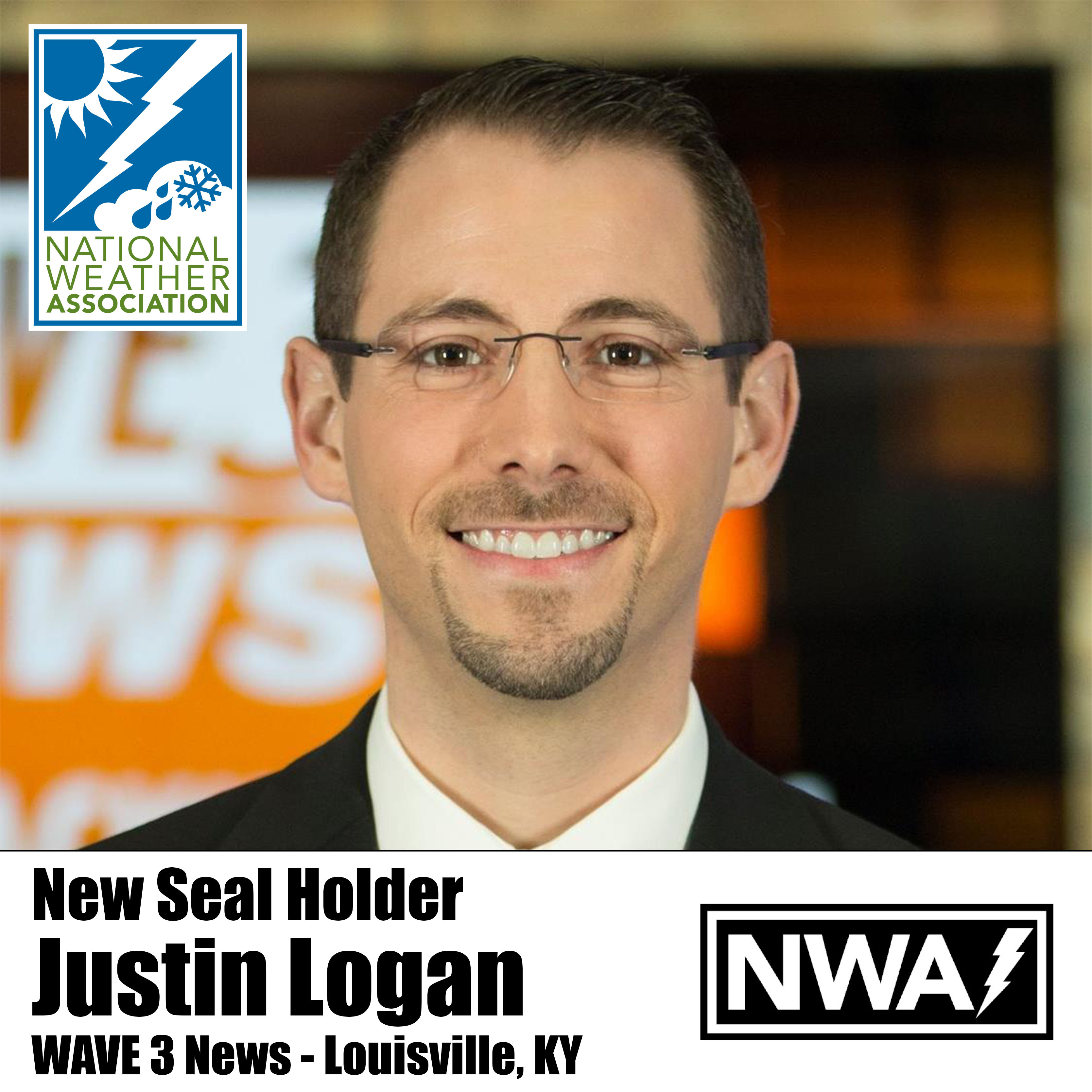 Justin Logan of WAVE 3 News in Louisville, Kentucky