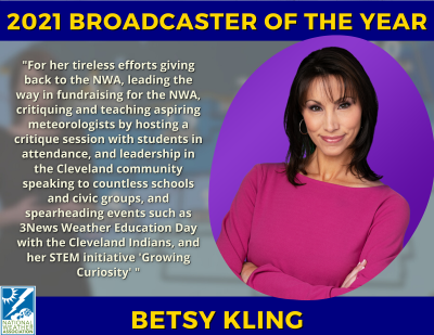 2021 Broadcaster of the Year: Betsy Kling